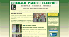 Desktop Screenshot of emeraldpacificelectric.com