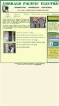 Mobile Screenshot of emeraldpacificelectric.com